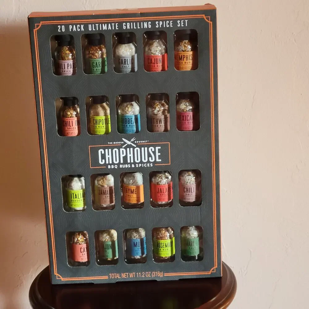 Modern Gourmet Chophouse Ultimate Grilling Spice Set 20 Piece Set New sealed